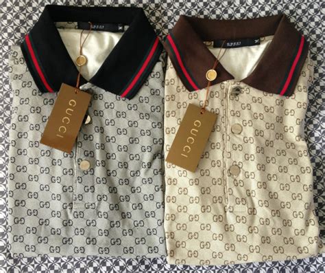 mens gucci polo replica|authentic gucci polo shirts.